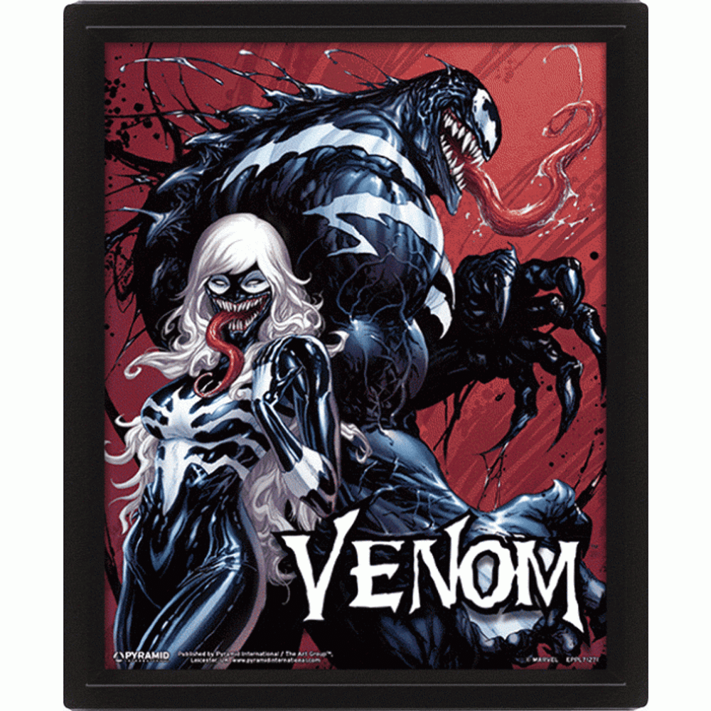 3D постер Venom (Teeth And Claws)