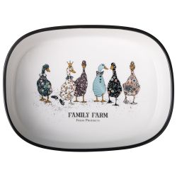 ФОРМА НА МЕТАЛ.ПОДСТАВКЕ LEFARD "FAMILY FARM" 30*19*9,5 CM