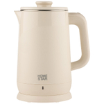 Чайник HOMESTAR HS-1006 бежевый (107004)