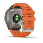 Смарт-часы Garmin Fenix 6 Sapphire, титановый, 010-02158-14