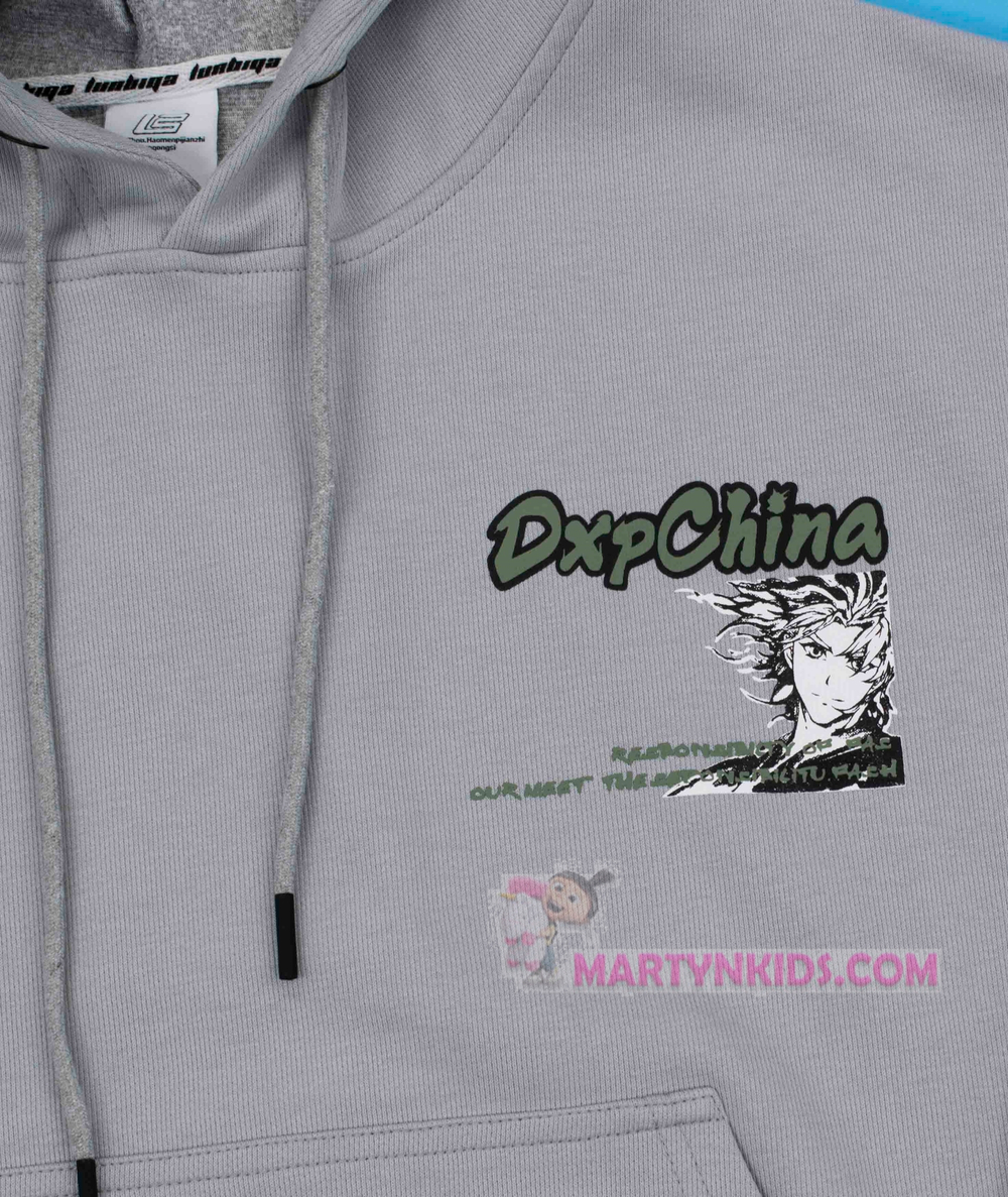 4480 толстовка Dxp China с капюшоном