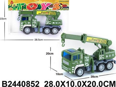 Машина Военная ин. 28см, пакет 869-30