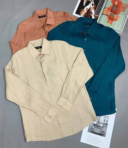 Льняная рубашка Kiton