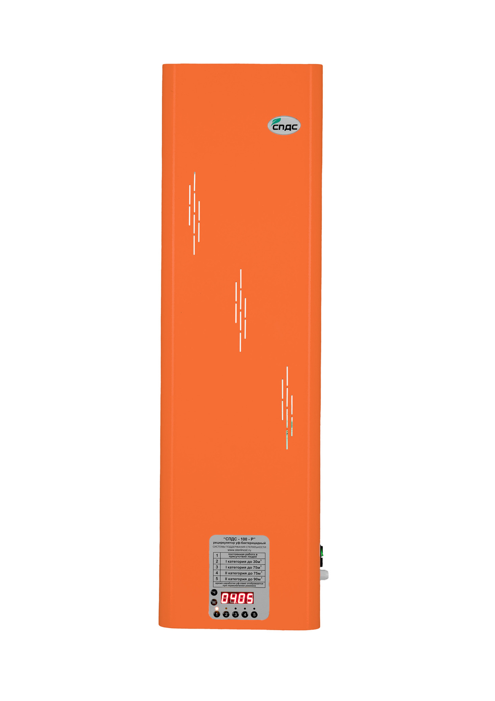 Рециркулятор УФ-бактерицидный «СПДС‑100‑Р»