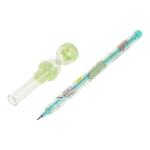 Карандаш ч/г "Часы", сегментный, с игрушкой, 4 цвета микс