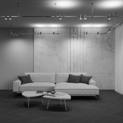 Трековый магнитный светодиодный светильник Maytoni Flarity   TR146-1-5W3K-PT