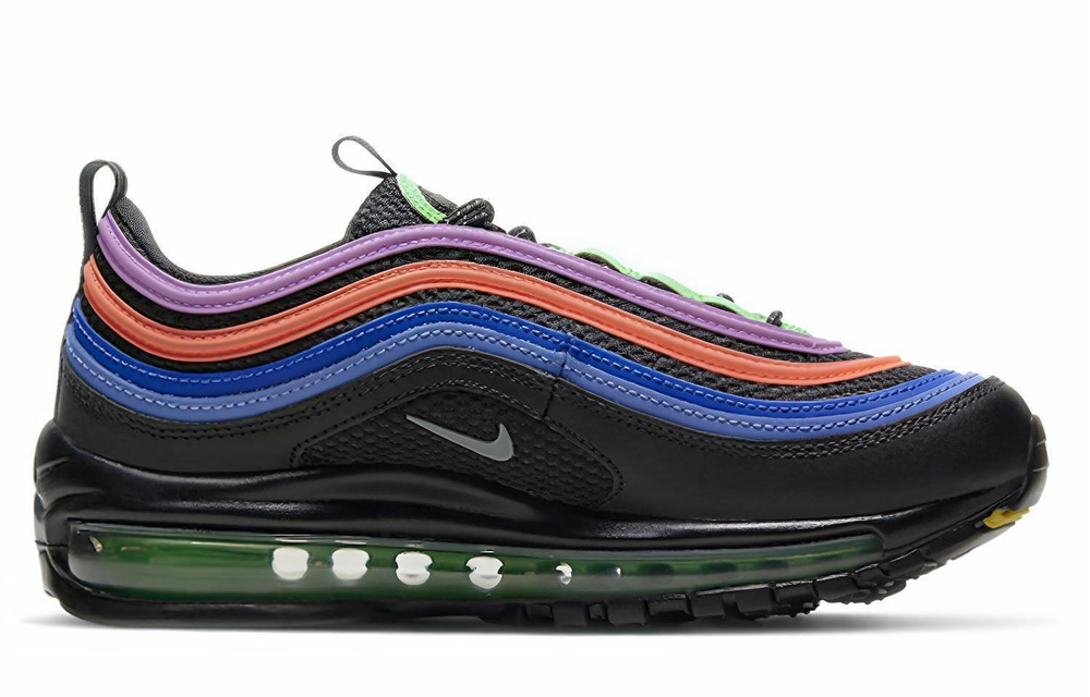 Кроссовки Nike Air Max 97 Black Multi (Женская размерная сетка)