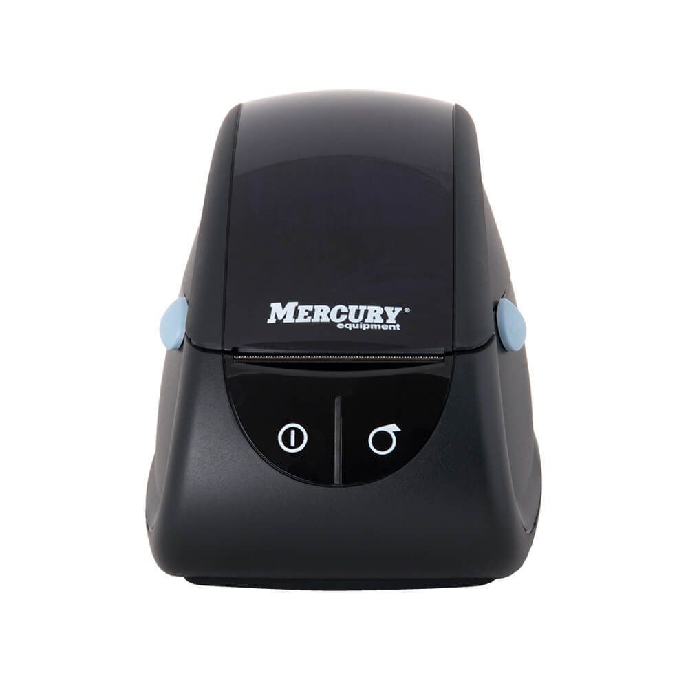 Термопринтер самоклеящихся этикеток MERTECH LP80 EVA RS232-USB Black