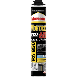 Пена монтажная Момент 3048221 PRO 65 PА850 всесезонная 850мл | Момент