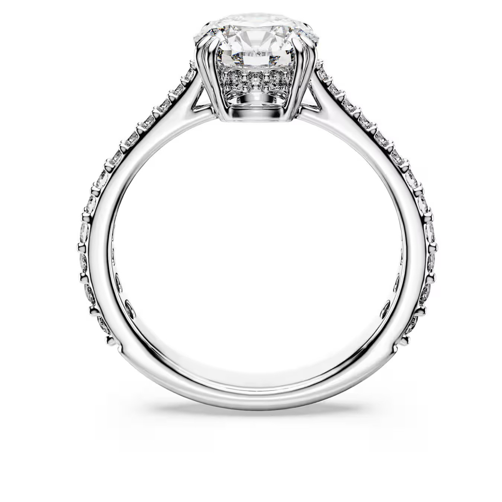 RE STILLA:RING COCR PAVÉ WHITE/UPD 52