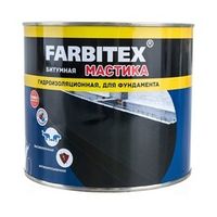 Мастика гидроизоляционная для фундамента Farbitex 2 кг
