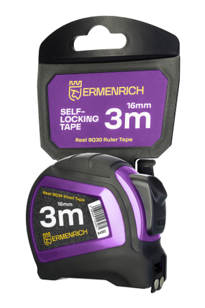 Рулетка Ermenrich Reel SQ30, фиолетовый