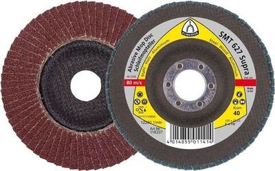 Лепестковый тарельчатый круг SMT627 125*22,23мм зерно 80(116340)
