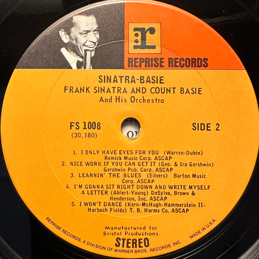 Frank Sinatra - Sinatra-Basie (США 1972г.)