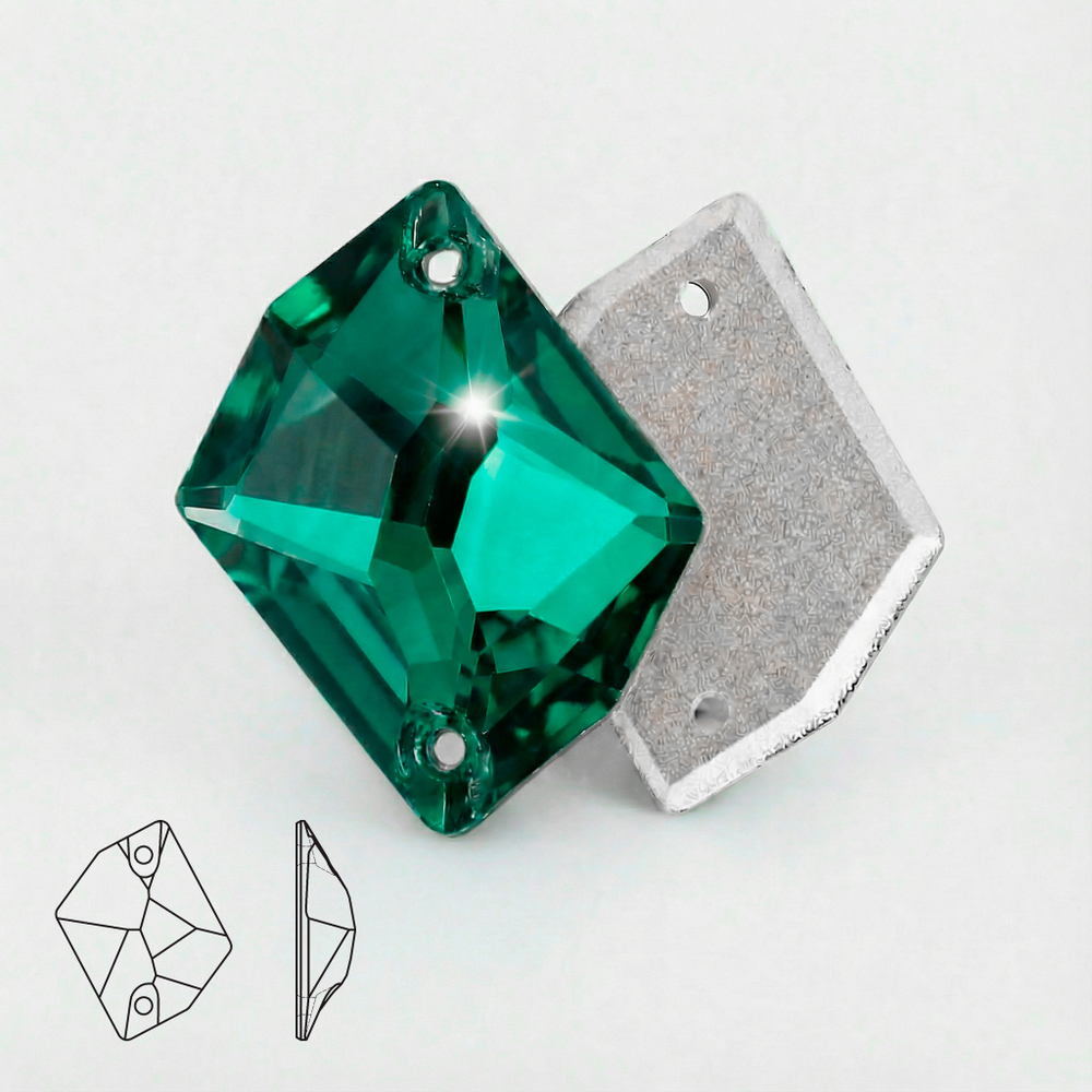 Пришивные стразы Cosmic Blue Zircon