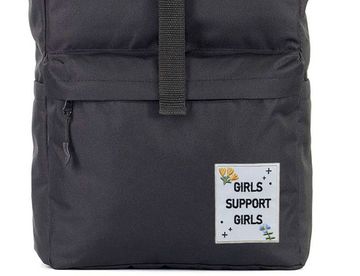 Нашивка термоаппликация на одежду и  на рюкзак. Girls. Femenism