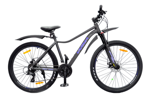 Велосипед 27,5" VARMA BENIT 760DA  р.18 черный,24 ск,ал