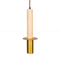 Подвесной светильник Cloyd CLARNET-C P1 / выс. 33 см - травертин (арт.11542)