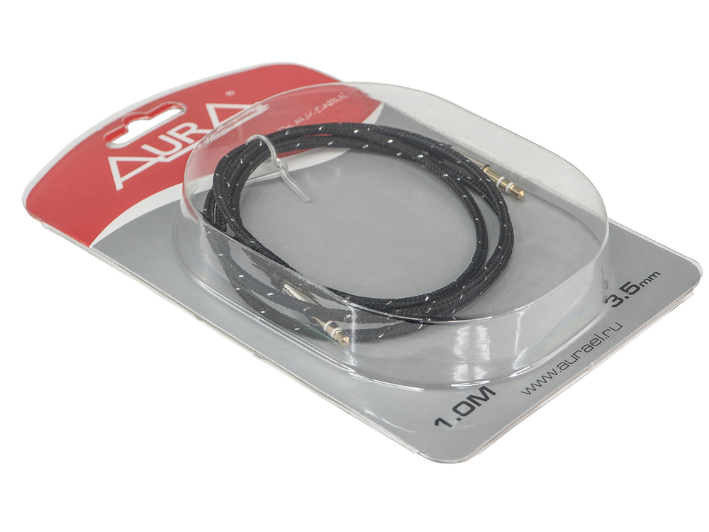 AUX - провод Aura RCA-J11B - BUZZ Audio