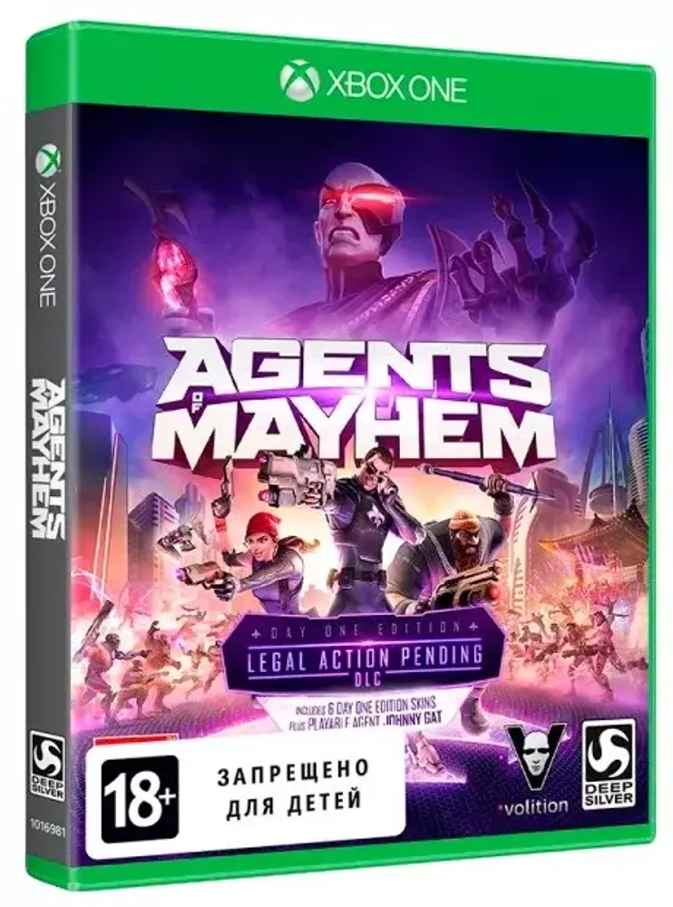 Agents of Mayhem. Steelbook Издание (Xbox) NEW