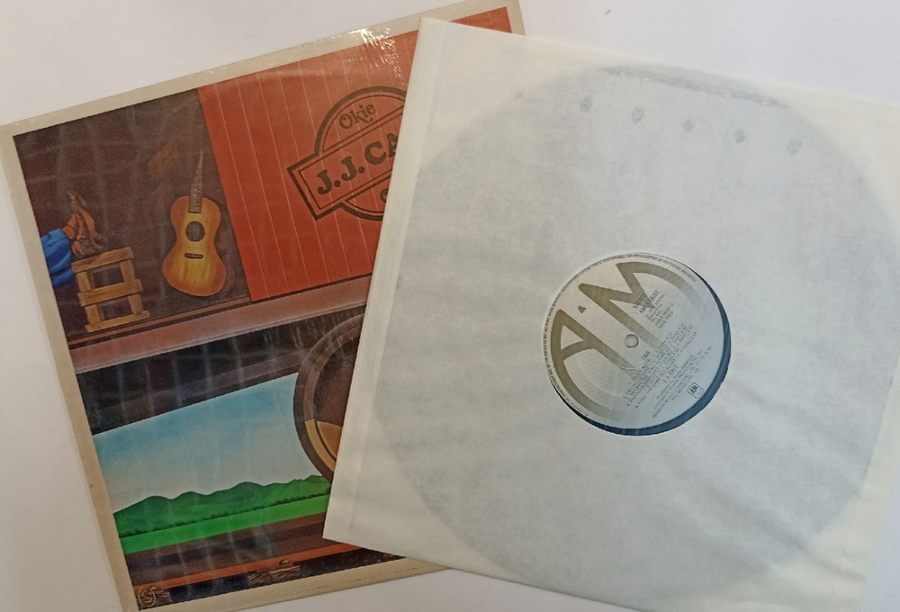 Винтажная виниловая пластинка J.J. Cale Okie (UK 1974)