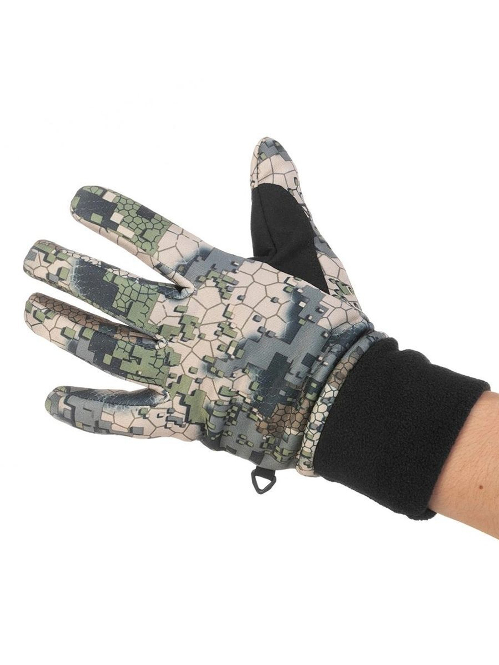 Перчатки демисезонные Nisus Mark, черный спектр, L/XL