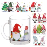 Кружка стеклянная 320мл «Гномы в деле» 6 видов