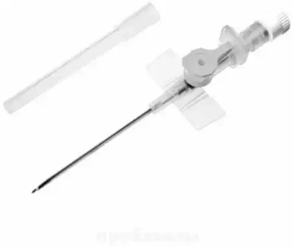 Voght Medical Канюля внутривенная одноразовая стерильная с инъекционным портом и крылышками, 1.8*45 мм, 16G