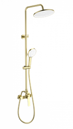 Душевая система WONZON & WOGHAND, Брашированное золото (WW-B3200-BG)