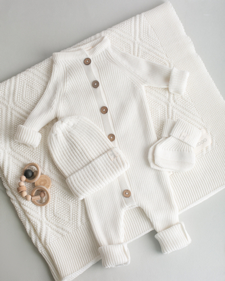 Комплект на выписку Soft Biniboo молочный