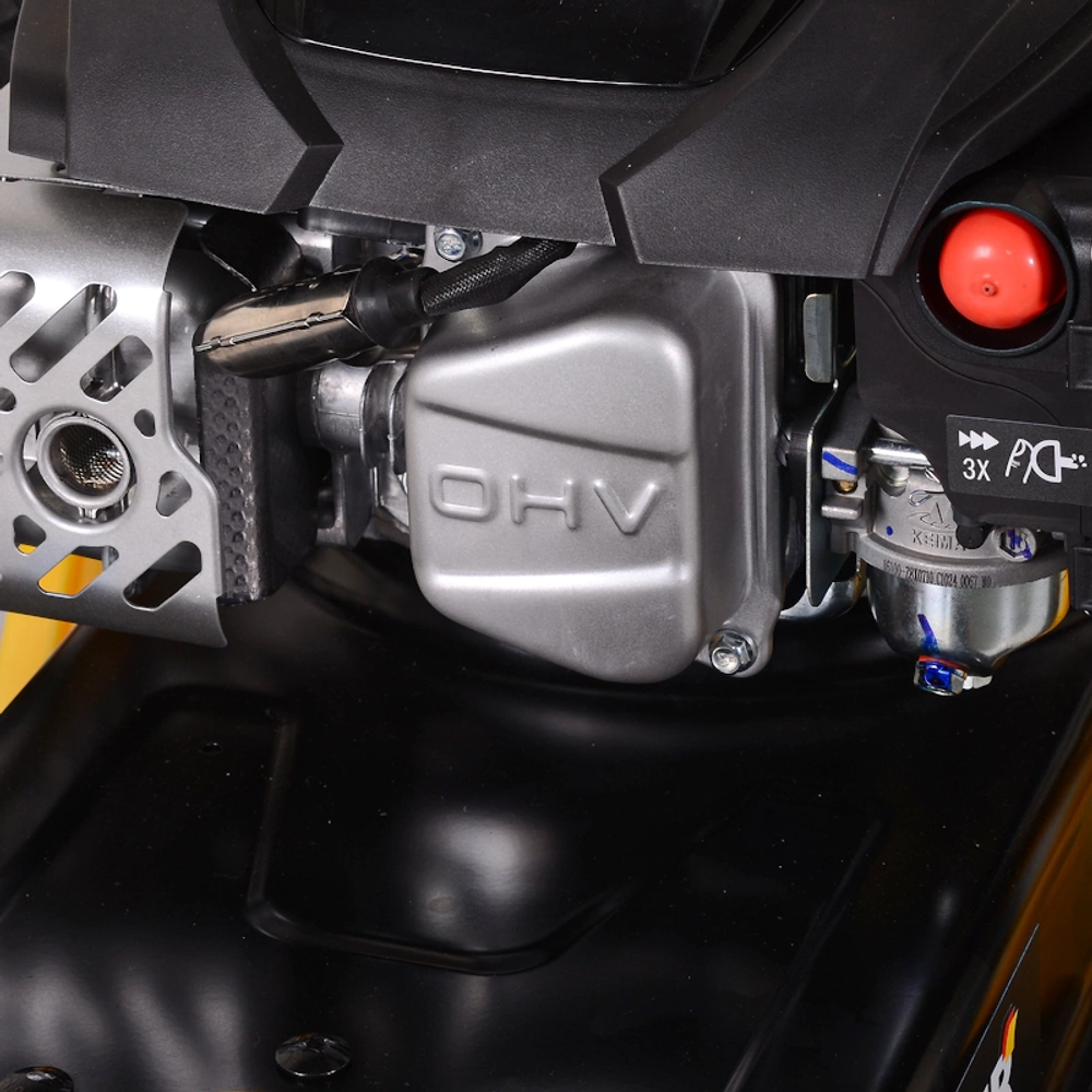 Газонокосилка бензиновая HUTER GLM-5.0L: 5 л.с., нож 56 см, 70/3/9