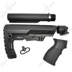 Легкий телескопический приклад на АК и аналоги, Alpha без подщечника, K.Arma