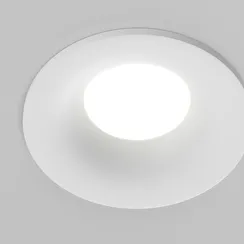 Встраиваемый светильник Изящность / Slim 1*GU10 10 Вт IP 44 Technical dl027-gu10-w