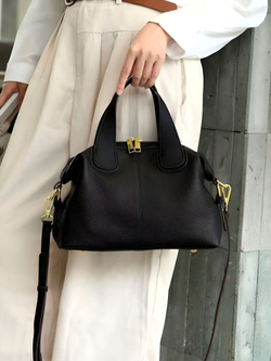 женская сумка на плечо из натуральной кожи