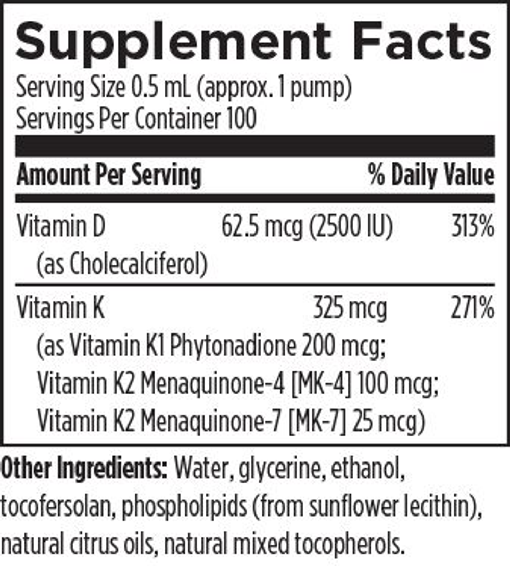 Designs For Health - LPODSP - Liposomal D Supreme 50 ml