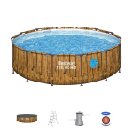 Бассейн каркасный Splashview Round Pool Set 427*107 см +3 аксессуара Bestway (561JM)