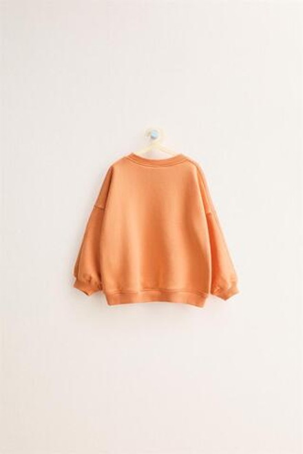 ZARA TIMELESS - ОДНОТОННАЯ ТОЛСТОВКА, ОРАНЖЕВЫЙ