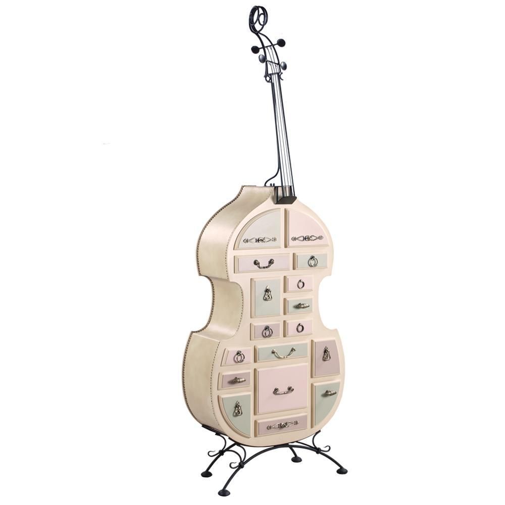 Подставка Контрабас-Комод Акварель