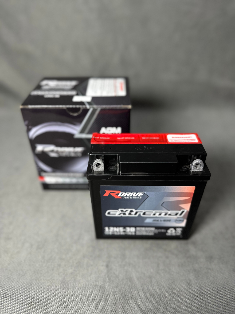 RDRIVE extremal silver AGM 12В 5.2Ач 75А