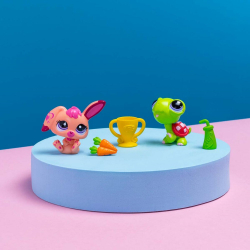 Littlest Pet Shop - Черепаха и Розовый Кролик 2-PAK Два животных + аксессуары LPS00620