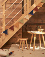 Детский табурет Dilcia из массива каучука 31 см