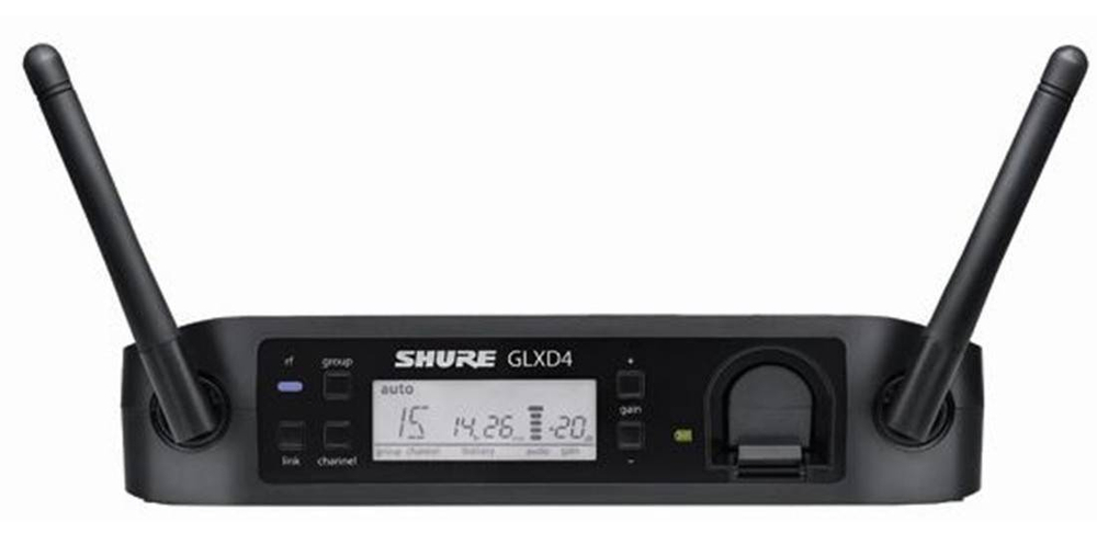 SHURE GLXD24E/SM58 Z2 2.4 GHz цифровая вокальная радиосистема с ручным передатчиком SM58