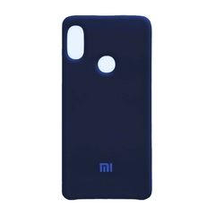 Силиконовый чехол Silicon Cover для Xiaomi Mi 6X (Синий)