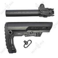 Комплект: Складной приклад на АКМ/АК74, Alpha без подщечника, K.Arma