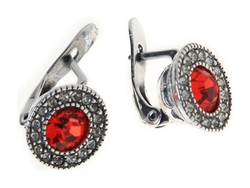 "Лоо" серьги из коллекции "Леди"