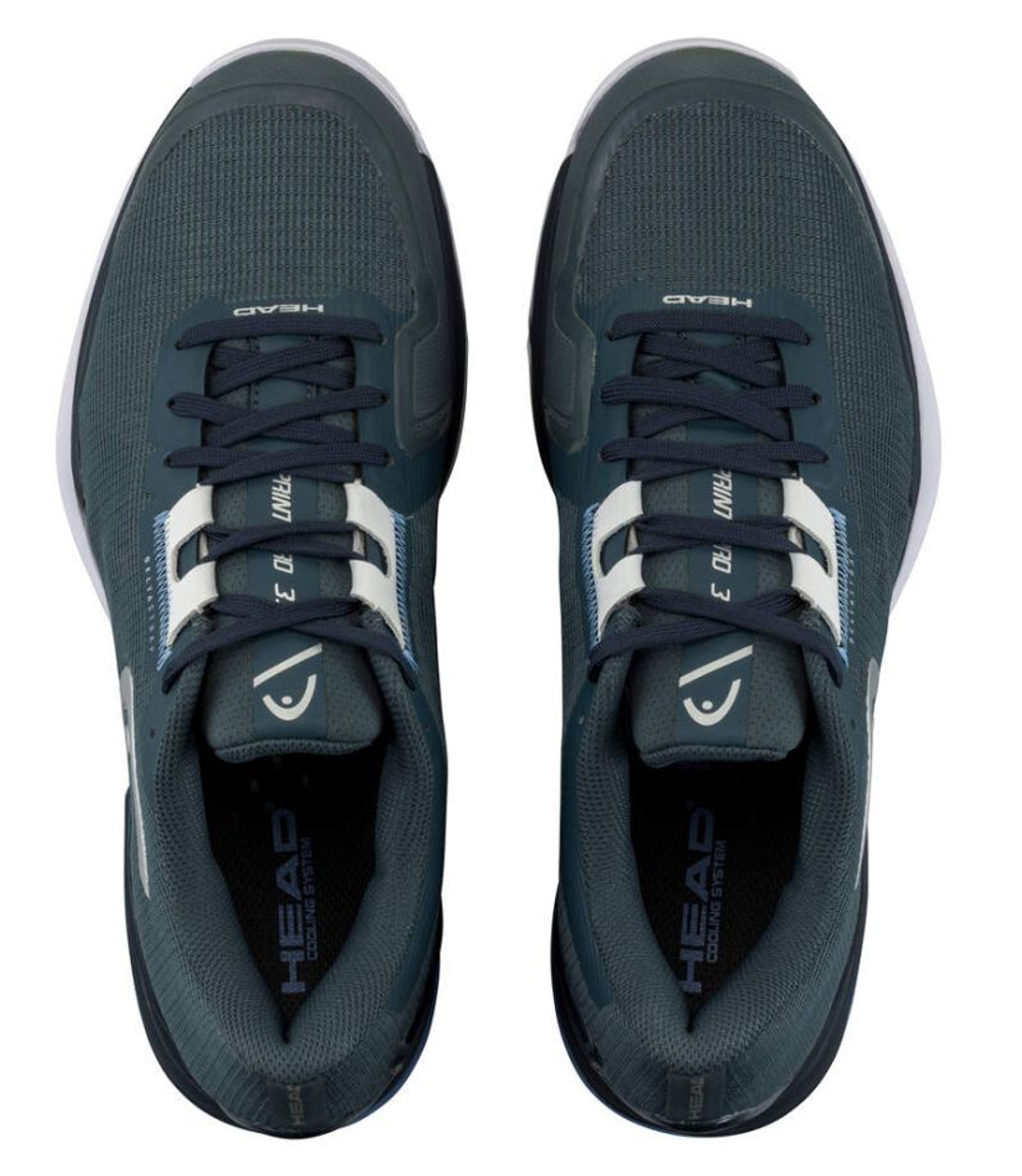 Мужские кроссовки теннисные Head Sprint Pro 3.5 - dark grey/blue