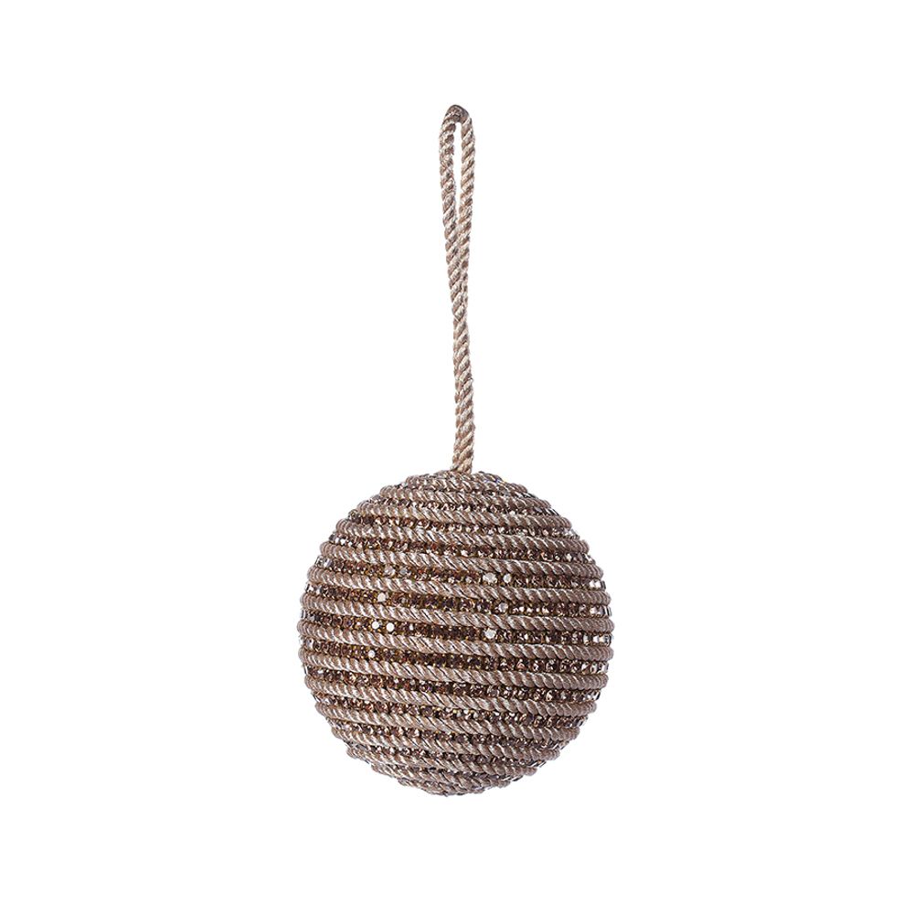 Набор елочных украшений Rustic diamonds из коллекции New Year Essential, 3 шт.