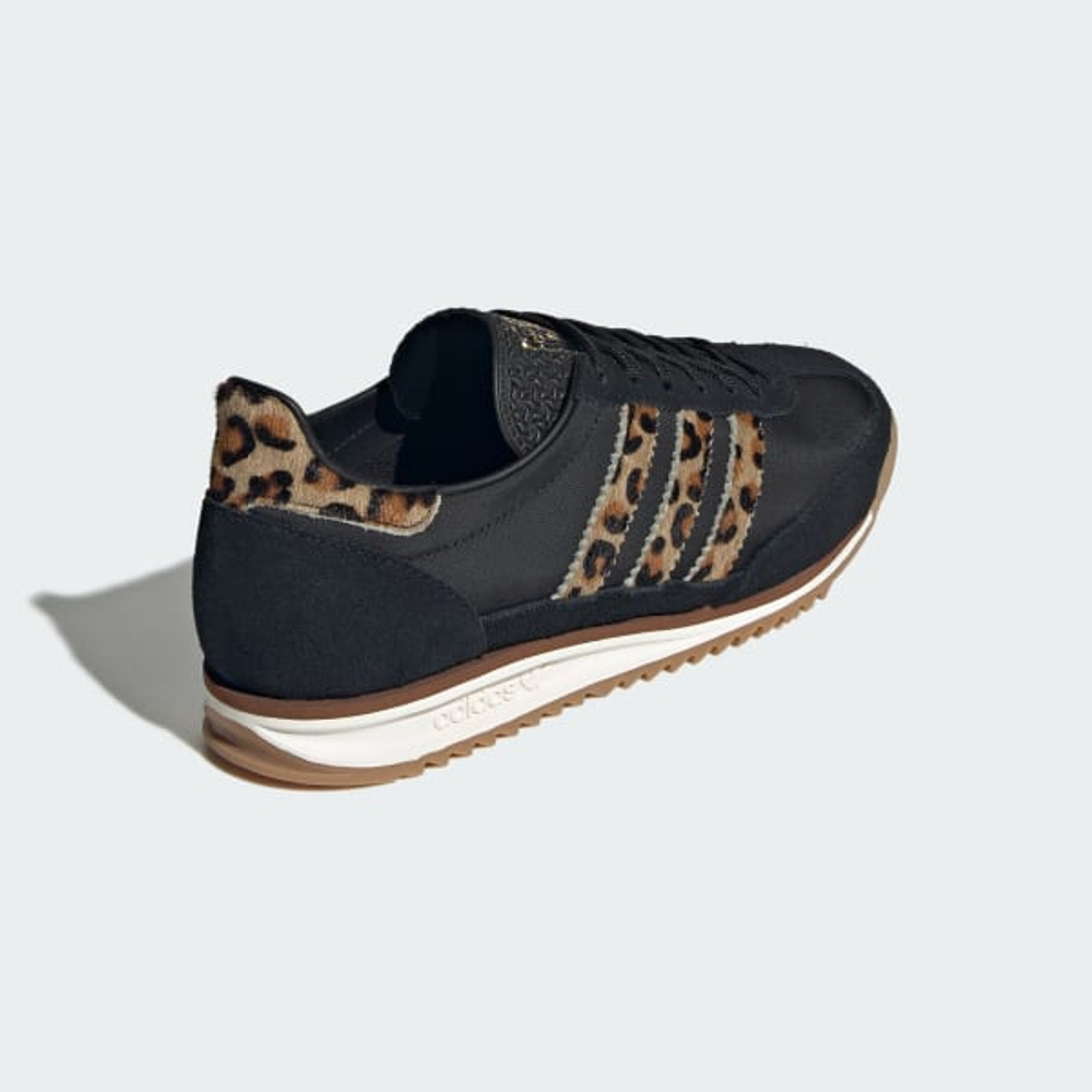 ADIDAS Кроссовки SL 72 OG с леопардовым принтом, черный