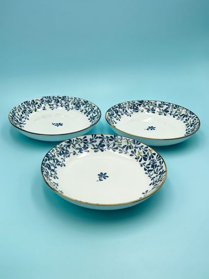 Тарелка 20 см. "Япония" синий декор