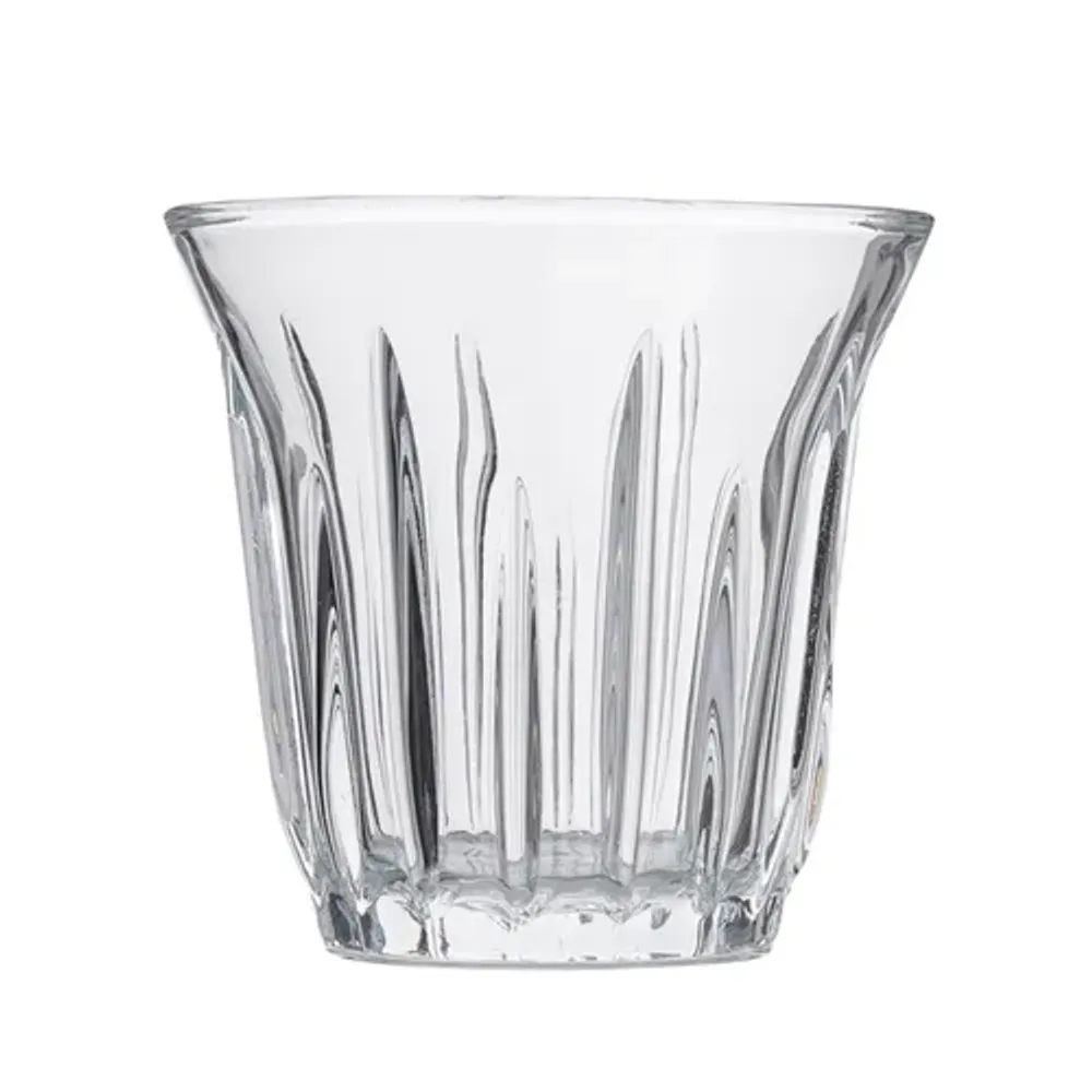 Чашка 220 мл кофейная без ручки ZINC Barista d 9,1 см h8,6 см стекло P.L. Barbossa [1]